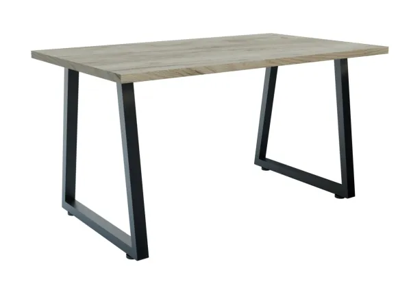 GEORGIA 160 jedálenský stôl, dub Craft sivý