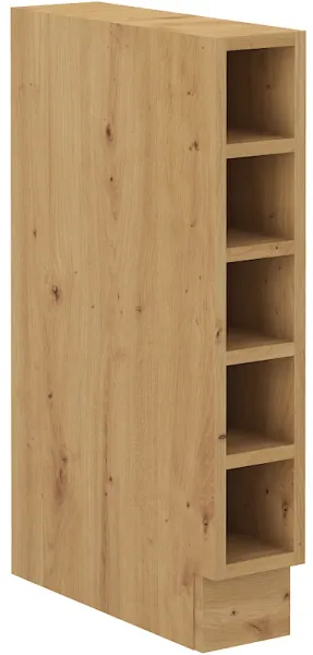 STELLA 15 D kuchynský regál, dub Artisan