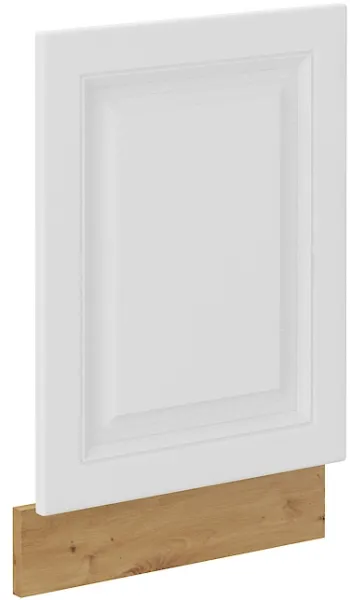 STELLA ZM 570X446 dvierka na umývačku riadu, biela/dub Artisan
