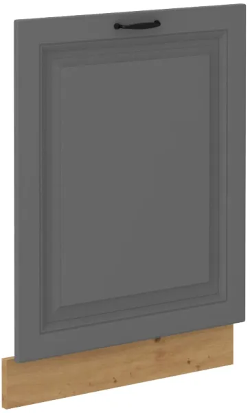 STELLA ZM 713X596 dvierka na umývačku riadu, stredne šedá/dub Artisan