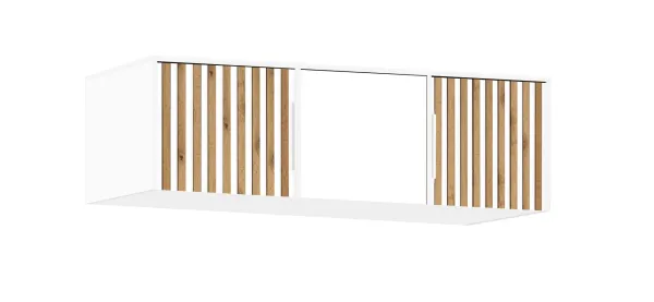 Nadstavba na skrinu INDI LUX  3D, biela