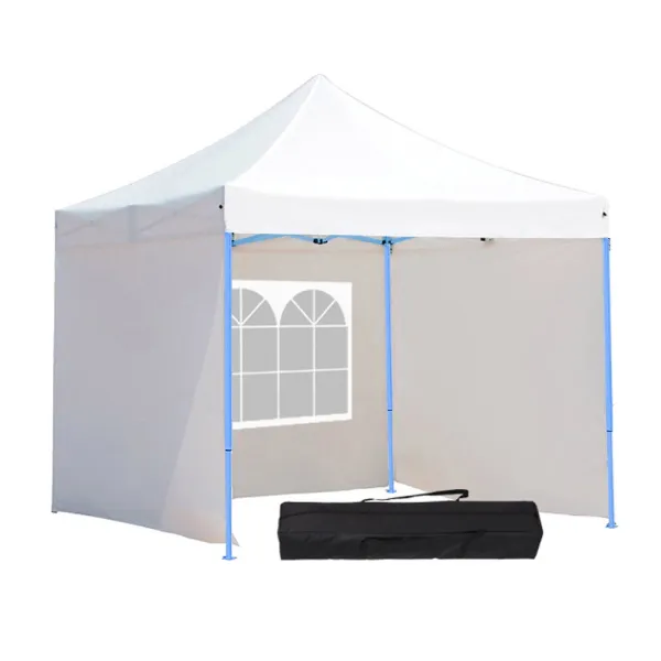 Záhradný pavilón- biely+bočné steny+prenosná taška-2,9x2,9 m