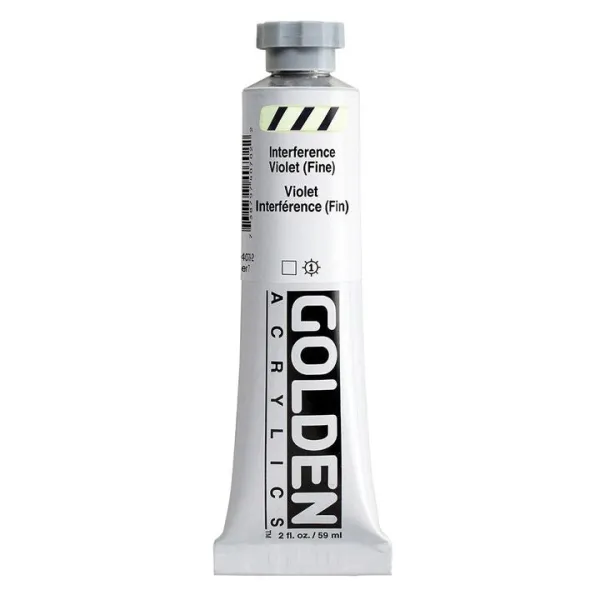 Akrylová farba GOLDEN Heavy Body Interference 148 ml - 4070 fialová