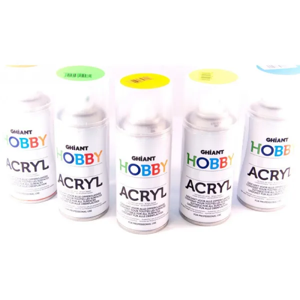 Akrylová farba v spreji HOBBY-150ml - čierna