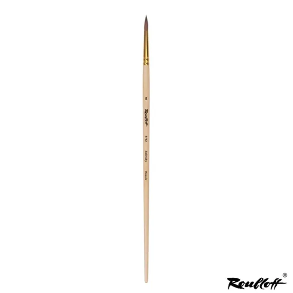 Štetec Roubloff 1112 okrúhly prírodný Kolinsky - no. 6