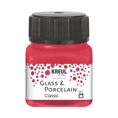 Farba na porcelán HOBBY Line Porcelain Brillant 160° C - 06 - karmínová červená