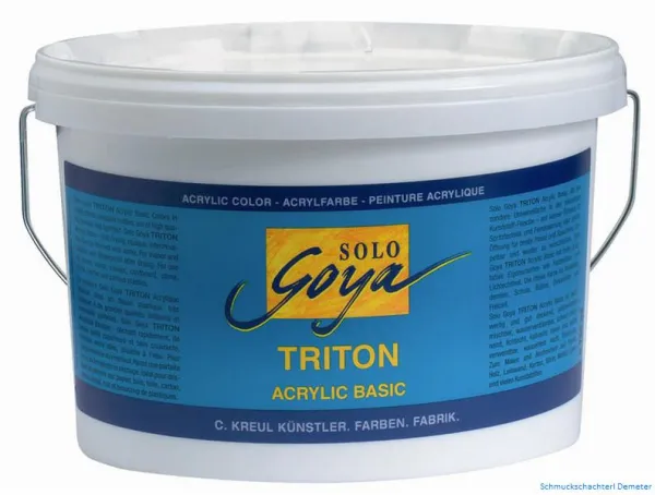 Akrylová farba Solo Goya TRITON 2500 ml - Titánová Biela