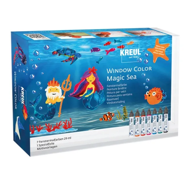 KREUL Sada farieb na sklo Magic Sea