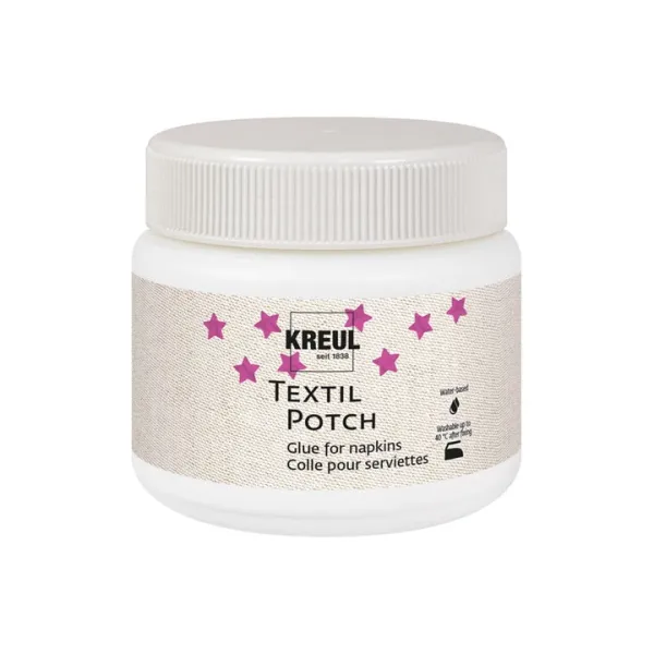 Lepidlo na servítkovú techniku TEXTIL POTCH - 150 ml / 250 ml - 150 ml