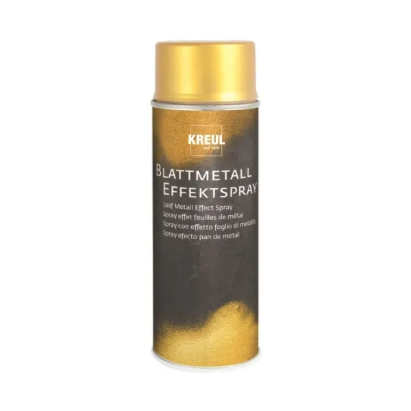 Metalický sprej KREUL 400 ml - zlatá