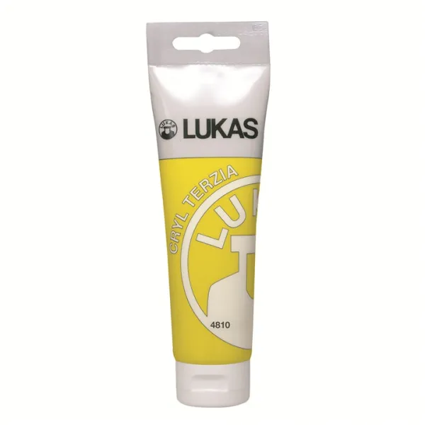 Akrylová farba LUKAS Terzia 125 ml - základná žltá