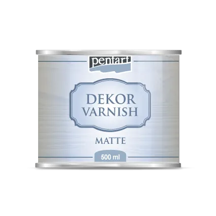 Dekoračný lak matný PENTART - 500 ml