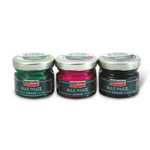 Vosková pasta farebná 20 ml - 26676 zelená