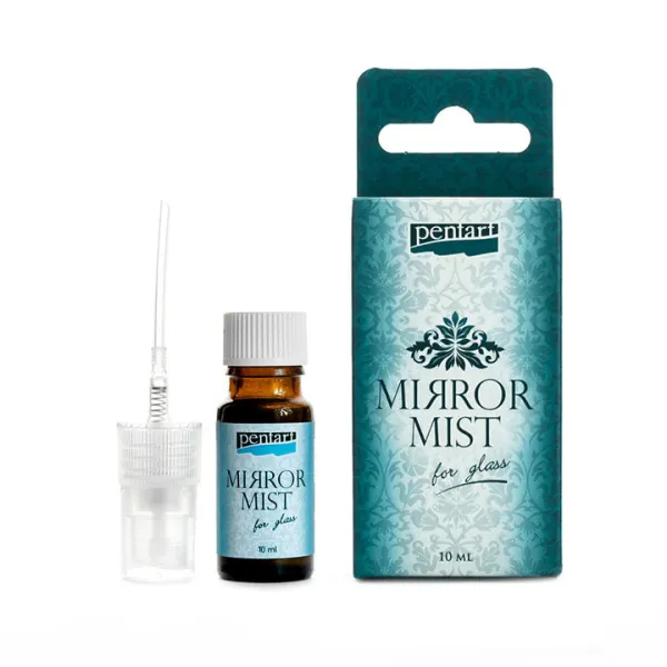 Zrkadlová farba v spreji Mirror Mist PENTART - sklo