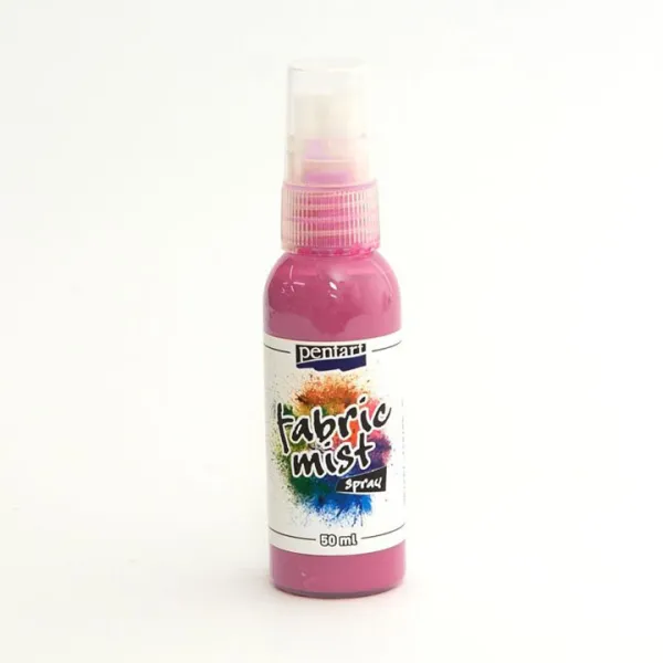 Farba na textil v spreji Fabric Mist 50 ml - Rose