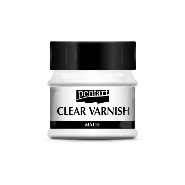 Matný bezfarebný lak Pentart 100 ml - 50 ml