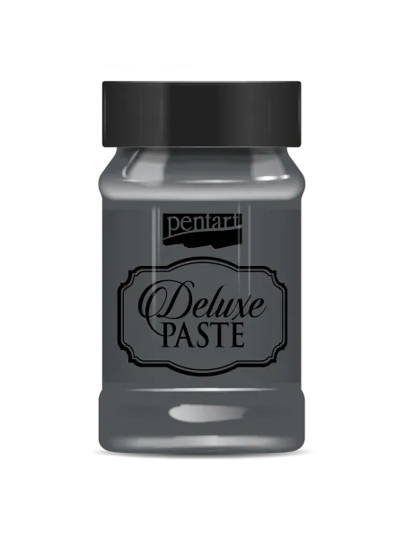 Pentart Deluxe Paste pasta na 3D efekty 100 ml - antracitová