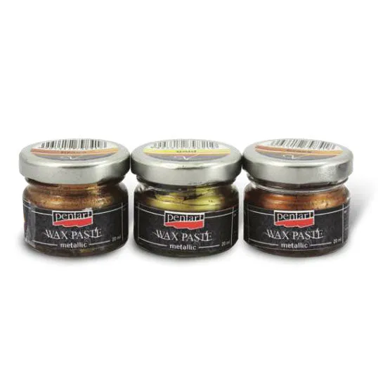 Metalická vosková pasta 20 ml - 4426 zlatá