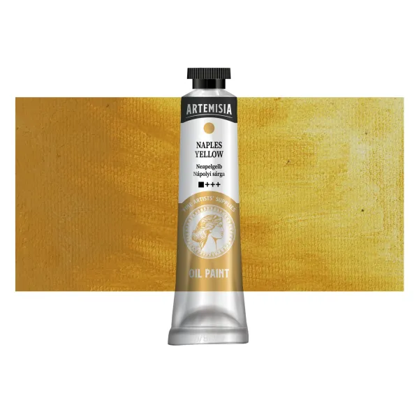 Olejová farba Artemisia 40 ml - neapolská žltá
