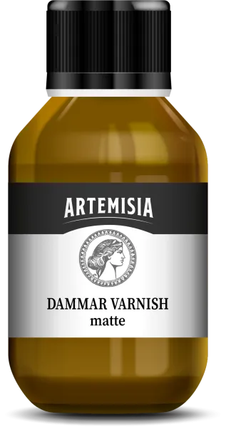 Damarový lak na olejomaľbu Artemisia - 250 ml lesklý