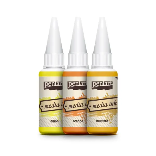 Farebný atrament mediaink 20ml - 21020 červená vínová