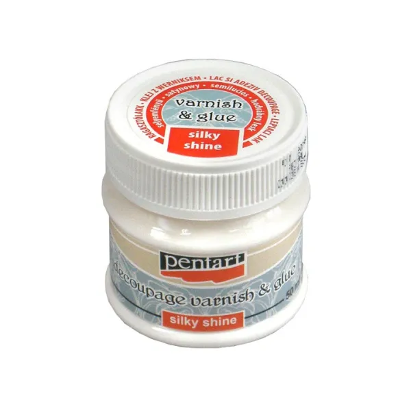 Lak a lepidlo na dekupáž Pentart - lesklé - 50 ml