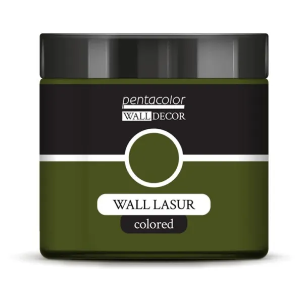 Farebná lazúra na stenu Wall Decor 500 ml - Olivová