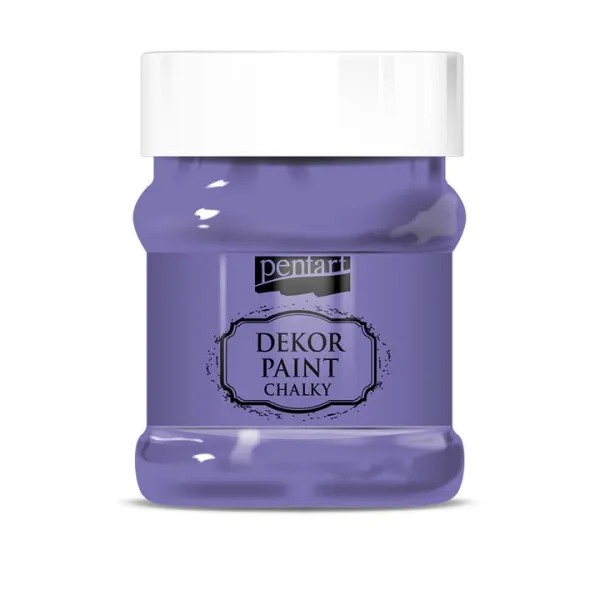 Dekoračná kriedová farba Chalky Pentart - 230 ml - fialová