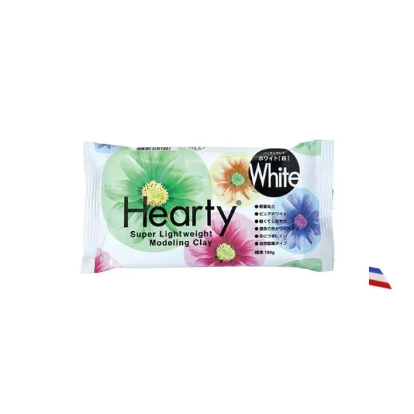 Samotvrdnúca hmota ultraľahká Hearty Padico 180 g biela