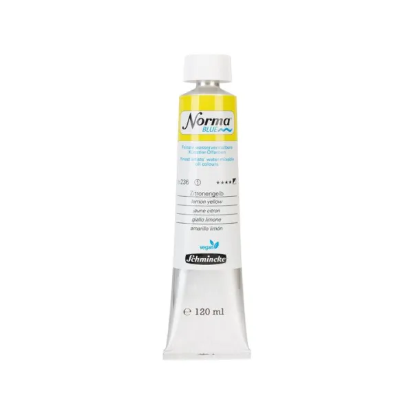 Olejové farby Schmincke Norma Blue 120 ml - 236 citrónovožltá