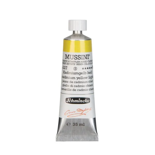 Olejové farby Schmincke MUSSINI 35 ml - 227 cadium žltá svetlá