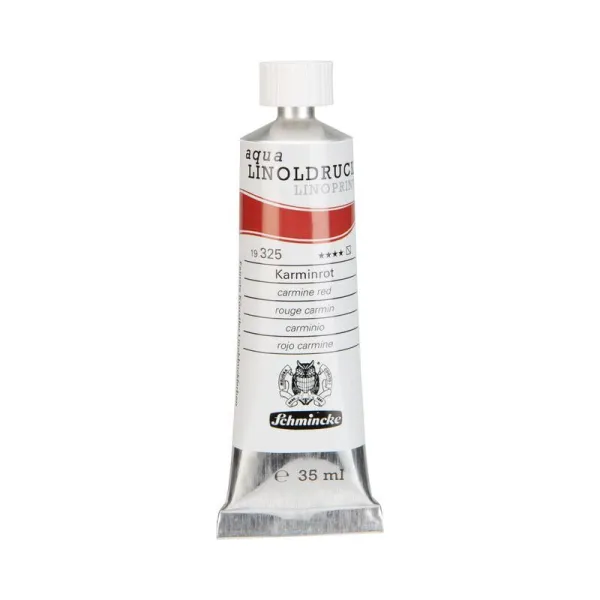 Farby na linoryt Schmincke aqua-LINOPRINT 35 ml - 325 Karmínová červená