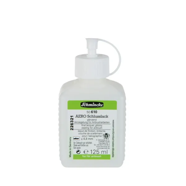 Vrchný náter lesklý pre AERO COLOR Schlusslack Schmincke - 125 ml