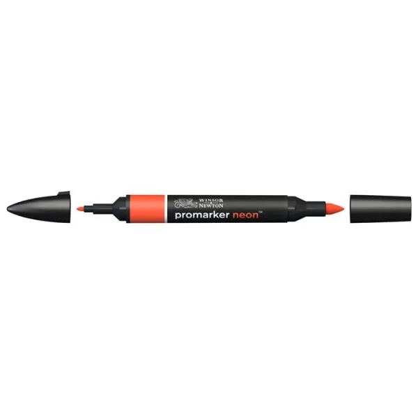 Popisovač Winsor & Newton Promarker neon - SPARK červená