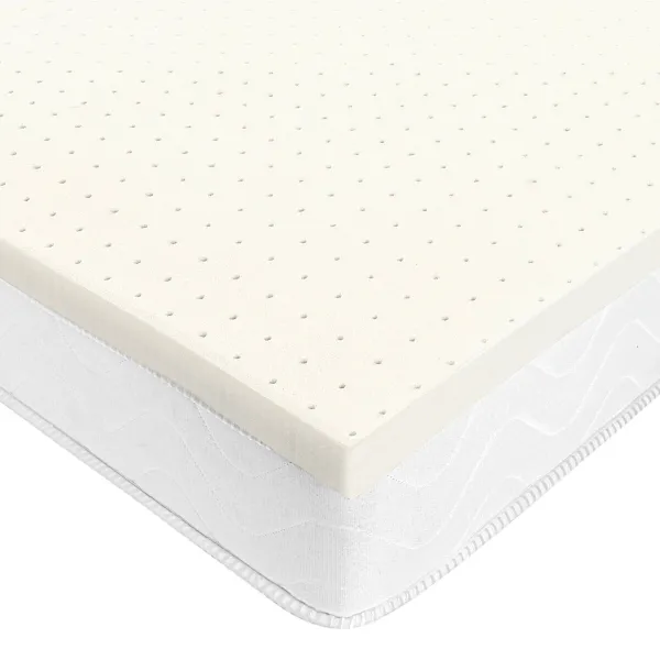 Latexový vrchný matrac pre optimálnu ventiláciu