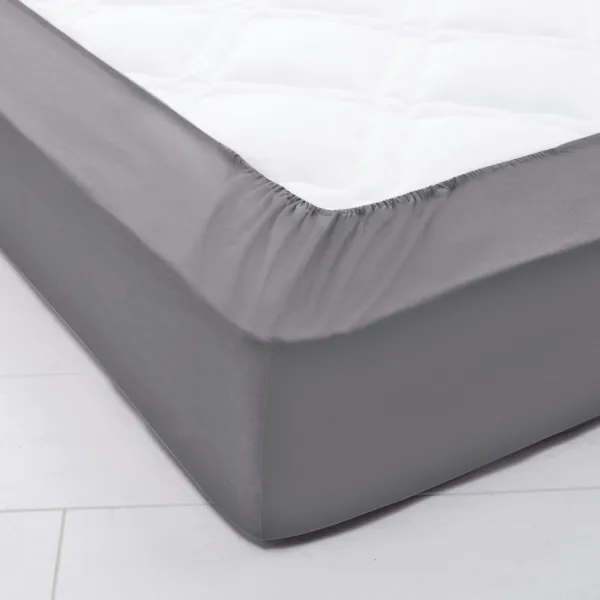 Bavlnená jednofarebná napínacia plachta zn. Colombine® s hĺbkou rohov 32 cm