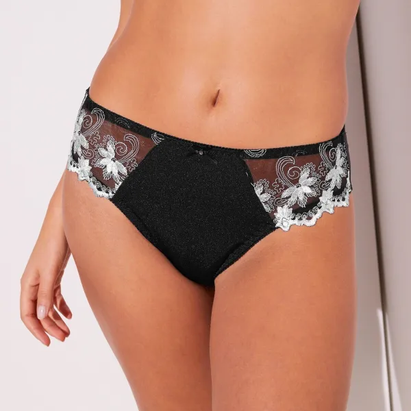 Klasické nohavičky Calenca zn. Confidence Lingerie® s vyšívanou čipkou