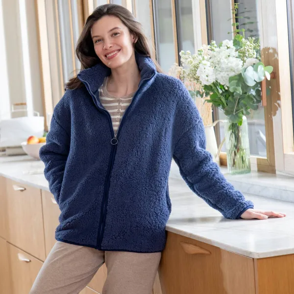 Sherpa mikina na zips