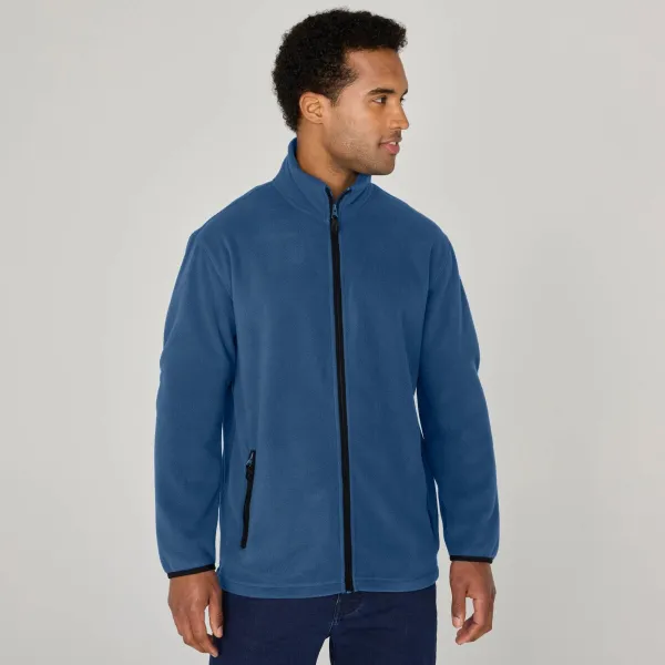 Bunda na zips, z mikrofleece