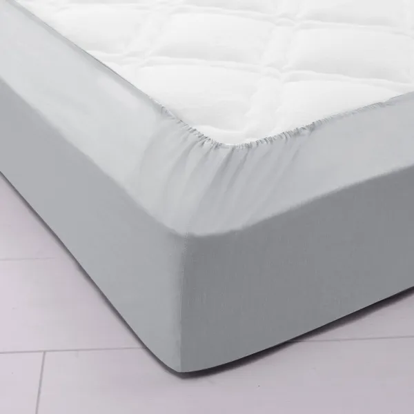 Jednofarebná napínacia plachta zn. Colombine® s hĺbkou rohov 32 cm,  polycoton