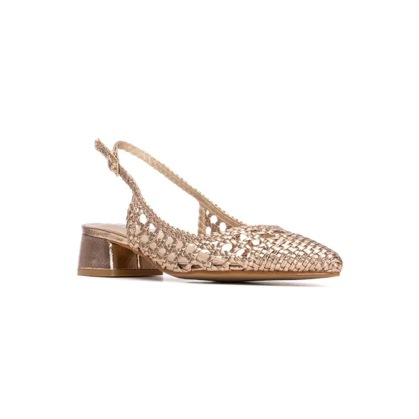 Lodičky slingback Xti® so splietaním