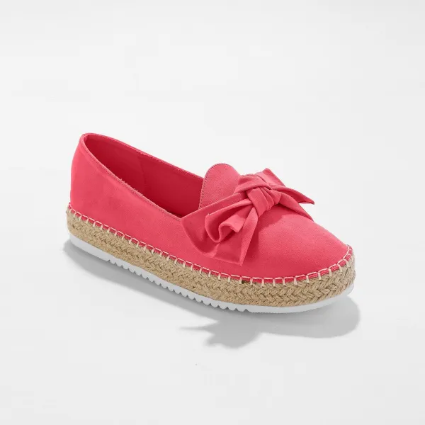 Mokasíny espadrilky s mašľou