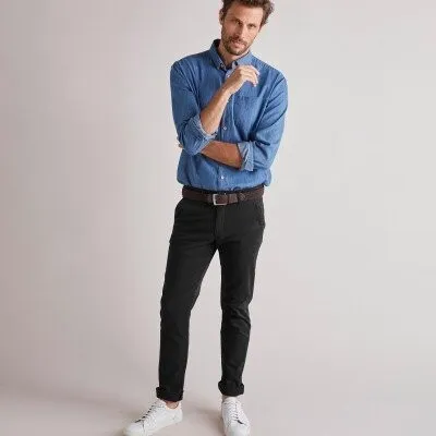 Gabardénové chino nohavice