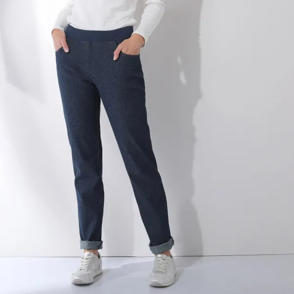 Džínsy boyfriend, denim