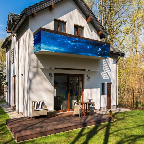 Ochranná balkónová fólia Hviezdna obloha