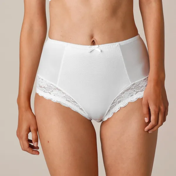 Súprava 2 zoštíhľovacích nohavičiek Avila  zn. Confidence Lingerie® zo saténového úpletu s čipkou