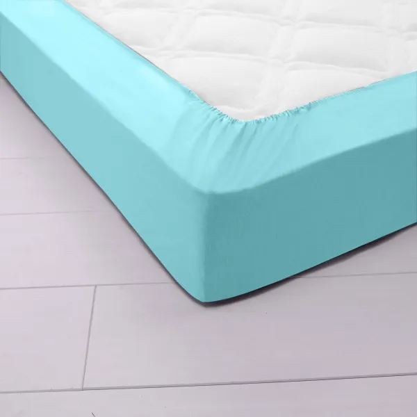 Jednofarebná napínacia plachta zn. Colombine® z džerseja s hĺbkou rohov 40 cm