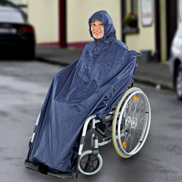 Pláštenka do dažďa na invalidné vozíky