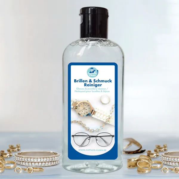 Čistič šperkov a okuliarov Captain Clean 100 ml