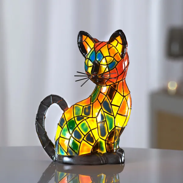 LED stolová lampa Mačka